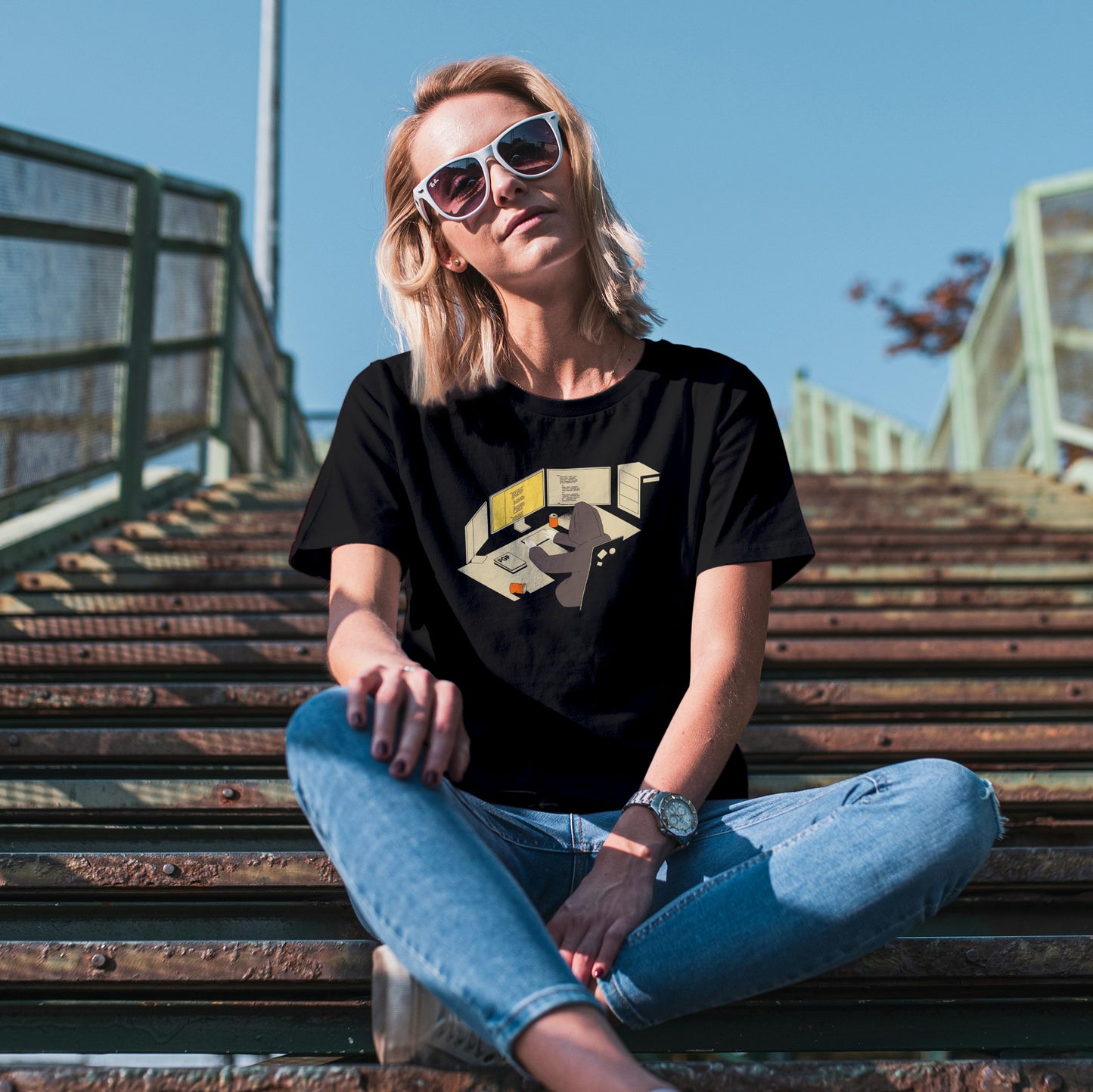 Satoshi Coding T-shirt